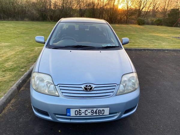 Toyota Corolla Saloon, Petrol, 2006, Blue