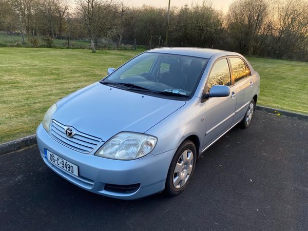 Toyota Corolla Saloon, Petrol, 2006, Blue