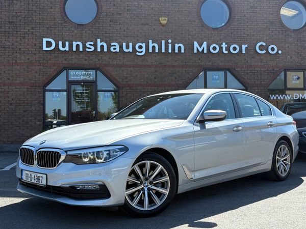 BMW 5-Series Saloon, Diesel, 2018, Grey