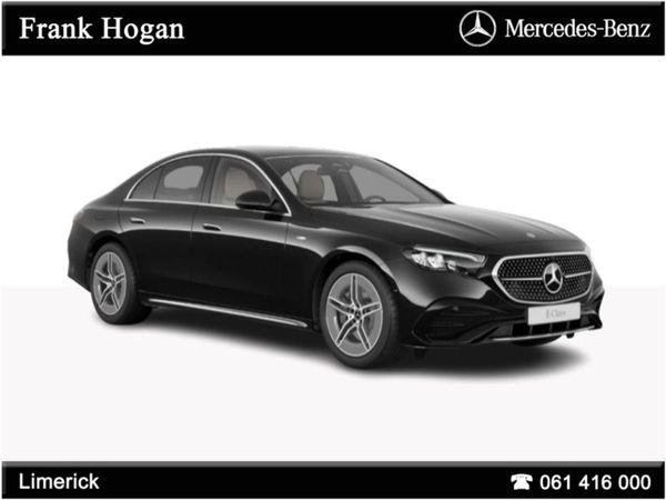 Mercedes-Benz E-Class Saloon, Petrol Plug-in Hybrid, 2025, Black