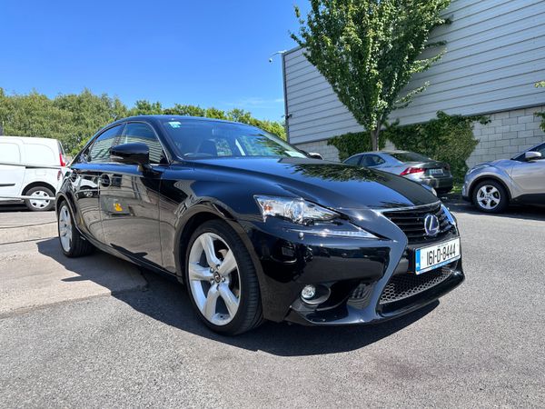 Lexus IS Saloon, Petrol Hybrid, 2016, Black
