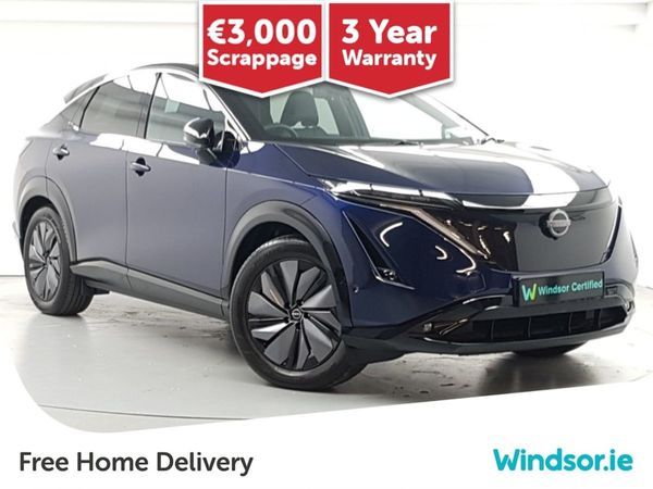 Nissan Ariya MPV, Electric, 2024, Blue