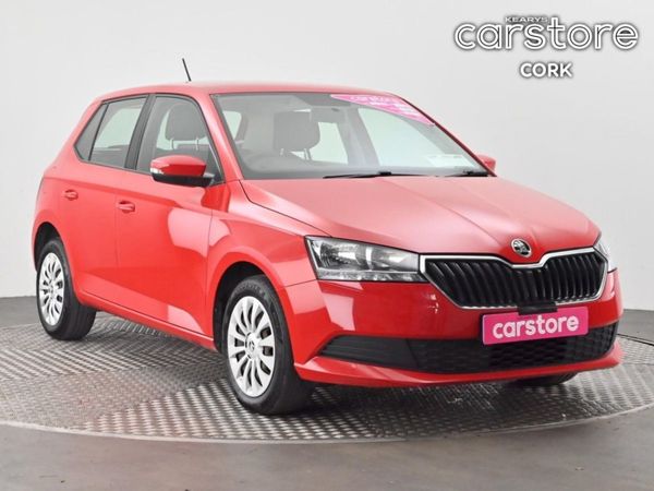 Skoda Fabia Hatchback, Petrol, 2021, Red