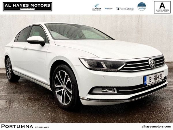 Volkswagen Passat Saloon, Diesel, 2018, White