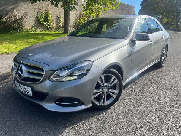Mercedes-Benz E-Class Saloon, Diesel Hybrid, 2013, Silver