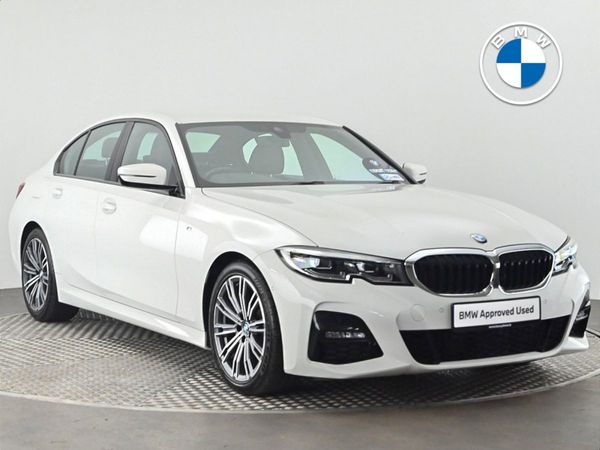 BMW 3-Series Saloon, Diesel Hybrid, 2022, White