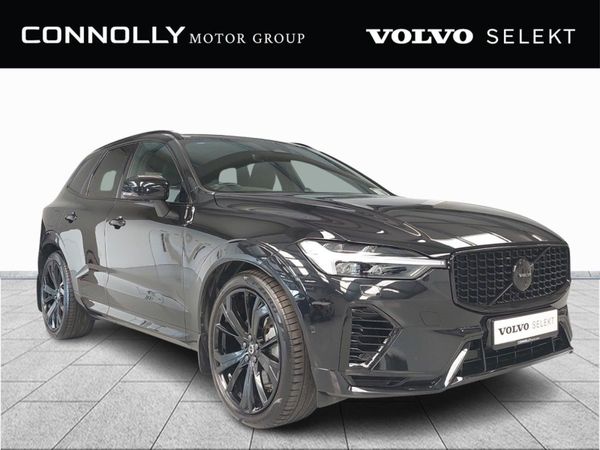 Volvo XC60 SUV, Petrol Plug-in Hybrid, 2024, Black