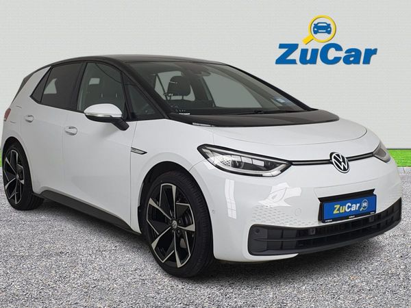 Volkswagen ID.3 Hatchback, Electric, 2023, White