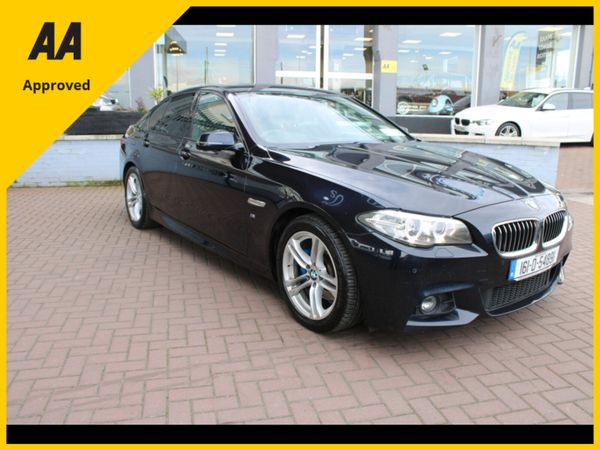 BMW 5-Series Saloon, Diesel, 2016, Black