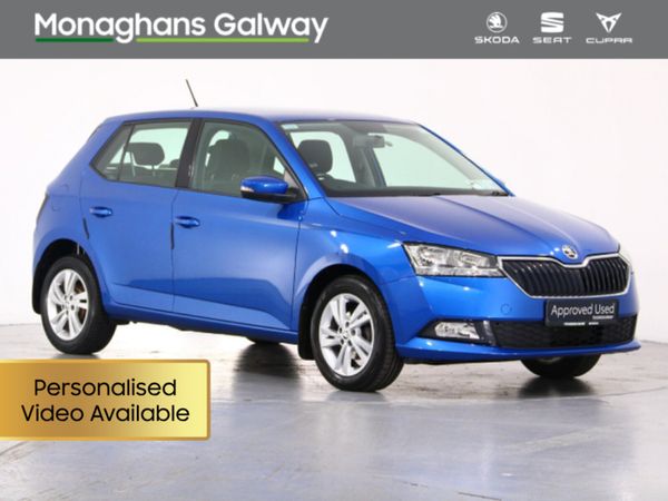 Skoda Fabia Hatchback, Petrol, 2020, Blue