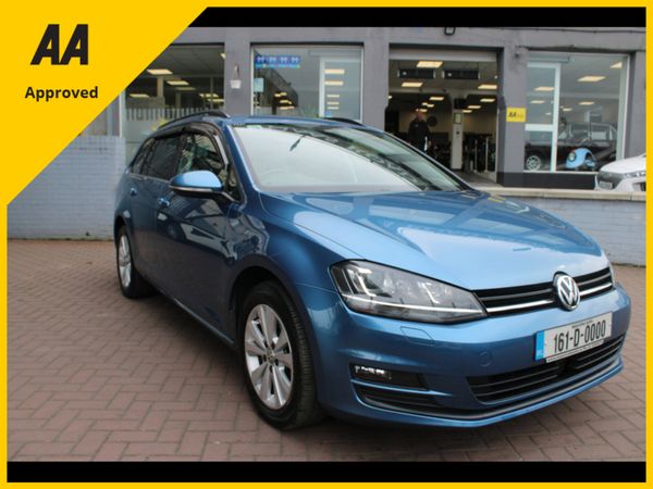 Volkswagen Golf Estate, Petrol, 2016, Blue