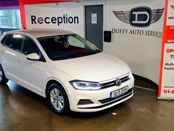 Volkswagen Polo Hatchback, Petrol, 2019, White