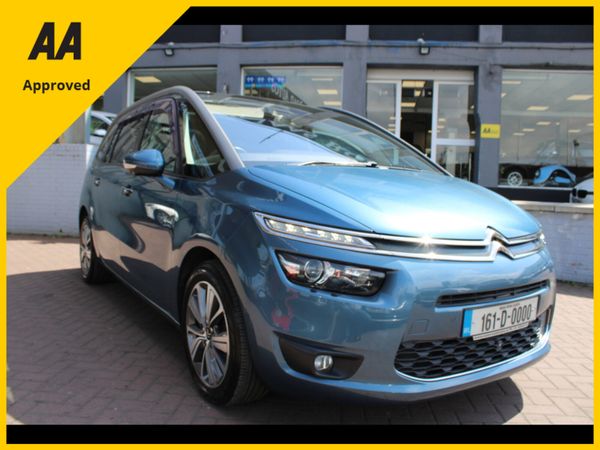 Citroen Grand C4 Picasso MPV, Petrol, 2016, Blue