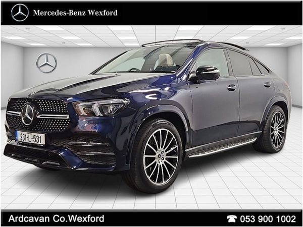 Mercedes-Benz GLE SUV, Diesel Plug-in Hybrid, 2023, Blue