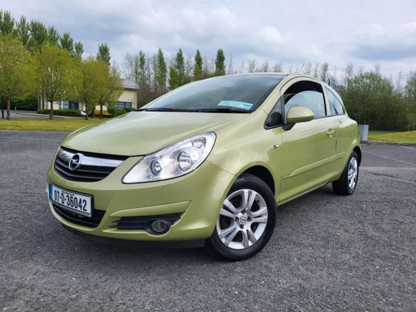 Opel Corsa Hatchback, Petrol, 2007, Green
