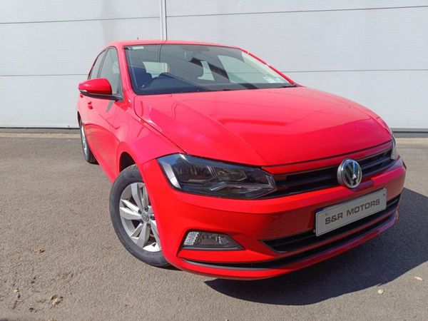 Volkswagen Polo Hatchback, Petrol, 2021, Red