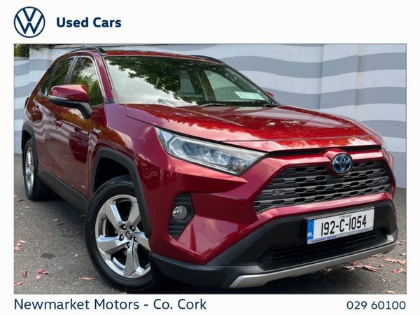 Toyota RAV4 SUV, Petrol Hybrid, 2019, Red
