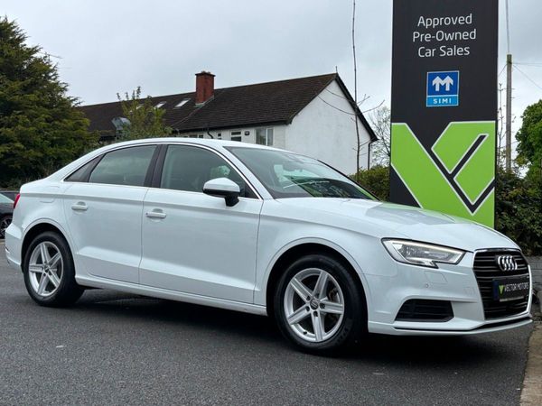 Audi A3 Saloon, Petrol, 2018, White