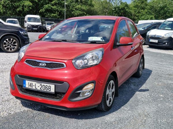 Kia Picanto Hatchback, Petrol, 2014, Red
