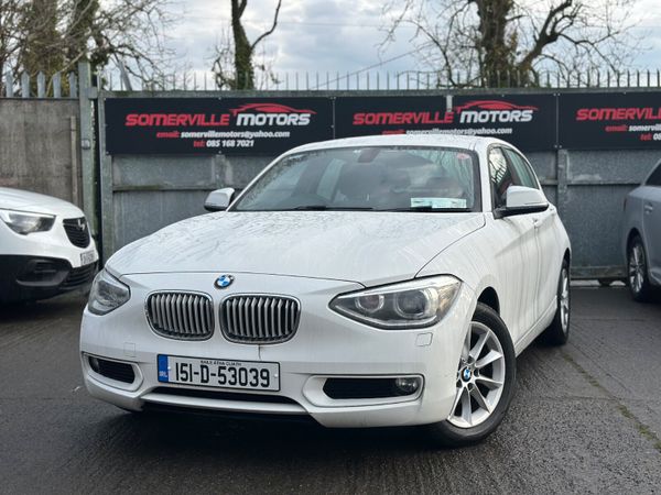 BMW 1-Series Hatchback, Petrol, 2015, White