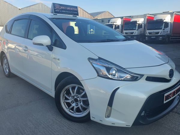 Toyota Prius MPV, Petrol Hybrid, 2015, White