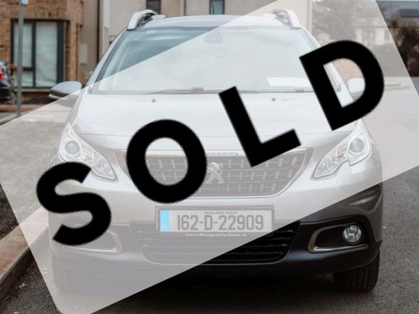 Peugeot 2008 SUV, Petrol, 2016, Grey