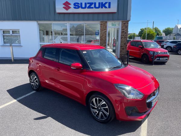 Suzuki Swift Hatchback, Petrol Hybrid, 2022, Red