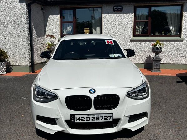 BMW 1-Series Hatchback, Petrol, 2014, White