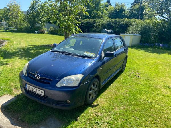 Toyota Corolla Hatchback, Petrol, 2006, Blue