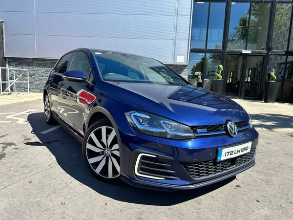 Volkswagen Golf Hatchback, Petrol Plug-in Hybrid, 2017, Blue
