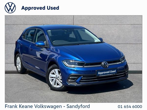 Volkswagen Polo Hatchback, Petrol, 2022, Blue