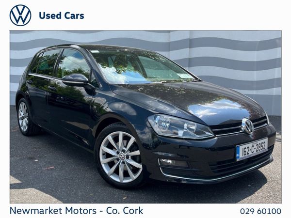 Volkswagen Golf Hatchback, Diesel, 2016, Black
