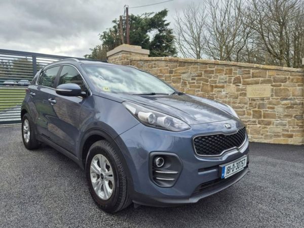 Kia Sportage SUV, Diesel, 2018, Blue