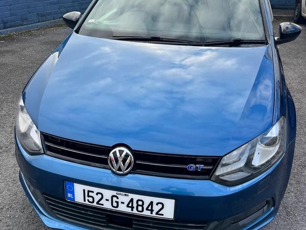 Volkswagen Polo Hatchback, Petrol, 2015, Blue