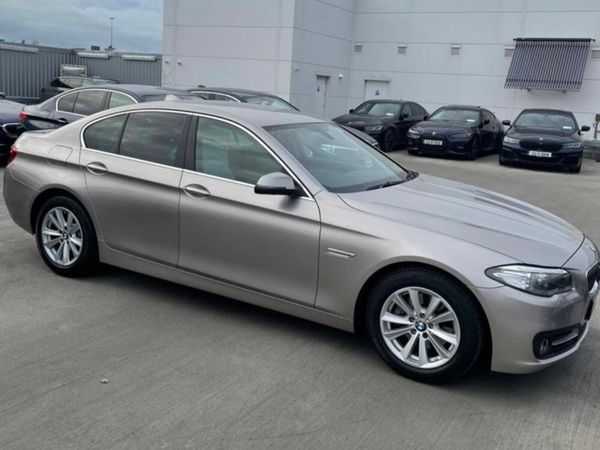 BMW 5-Series Saloon, Diesel, 2016, Silver