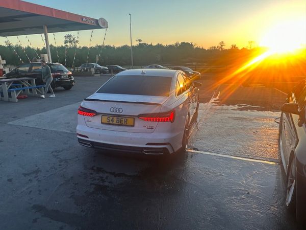 Audi A6 Saloon, Diesel Hybrid, 2018, White