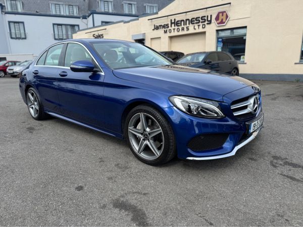 Mercedes-Benz C-Class Saloon, Diesel, 2019, Blue