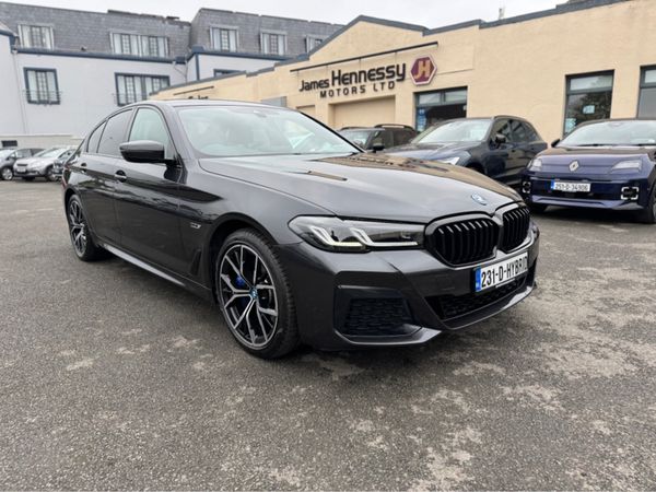 BMW 5-Series Saloon, Petrol Plug-in Hybrid, 2023, Grey