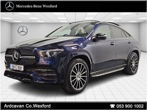 Mercedes-Benz GLE SUV, Diesel Plug-in Hybrid, 2023, Blue