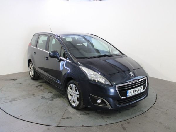 Peugeot 5008 MPV, Diesel, 2015, Blue