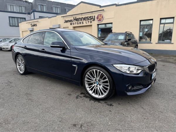 BMW 4-Series Saloon, Petrol, 2016, Blue