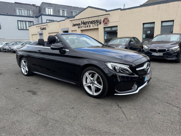Mercedes-Benz C-Class Convertible, Diesel, 2017, Black