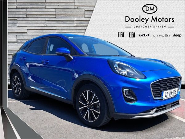 Ford Puma MPV, Petrol Hybrid, 2022, Blue