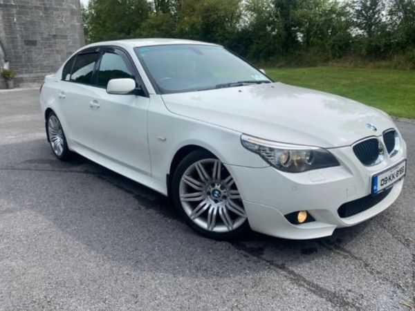 BMW 5-Series Saloon, Diesel, 2009, White
