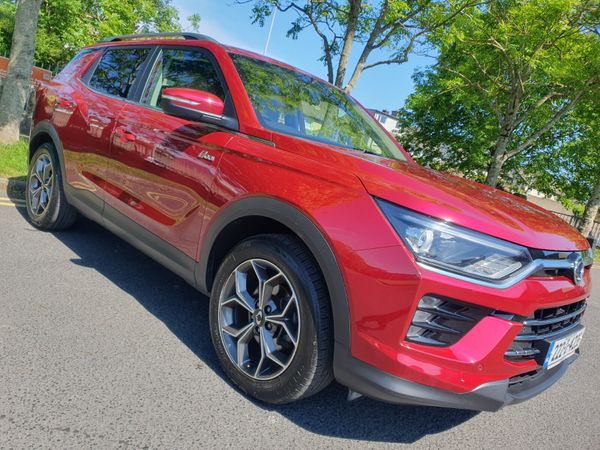 SsangYong Korando SUV, Petrol, 2022, Red