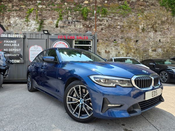 BMW 3-Series Saloon, Petrol Hybrid, 2022, Blue