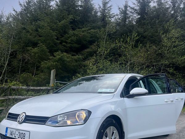 Volkswagen Golf Hatchback, Diesel, 2014, White