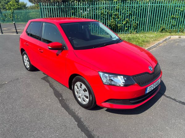 Skoda Fabia Hatchback, Petrol, 2017, Red