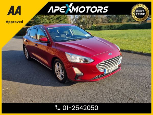 Ford Focus Hatchback, Diesel, 2019, Red