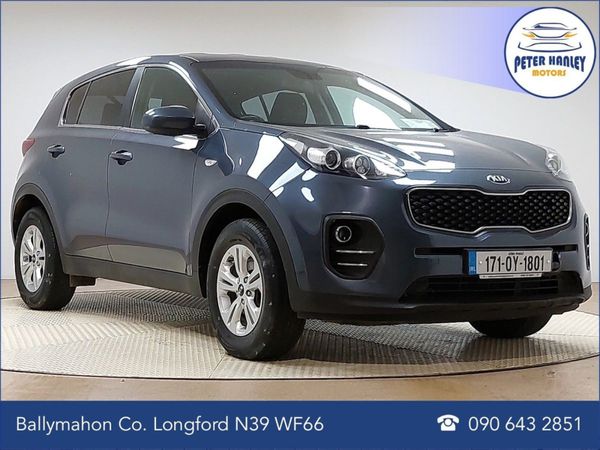 Kia Sportage SUV, Diesel, 2017, Blue